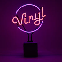 Neon 'Vinyl' Sign - Locomocean Ltd