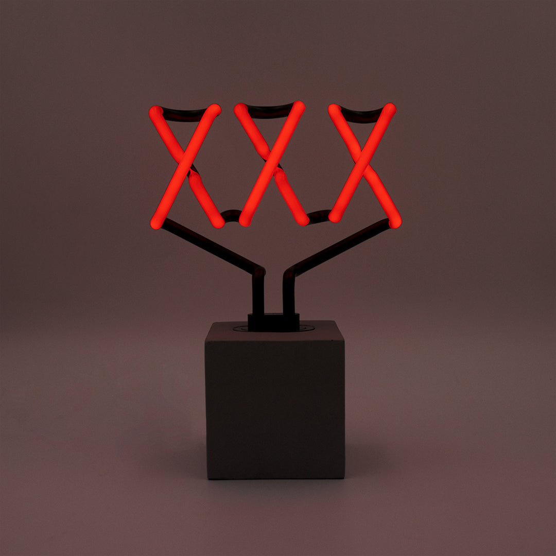Neon 'XXX' Sign - Locomocean Ltd