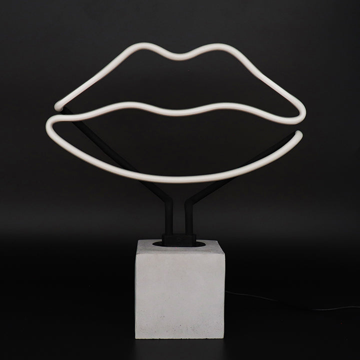 Neon 'Lips' Sign - Locomocean Ltd