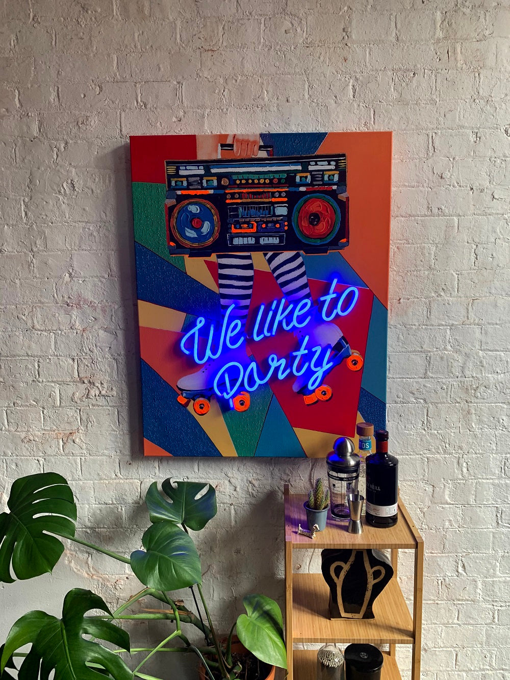 'We Like to Party' Wall Artwork - LED Neon - Locomocean Ltd