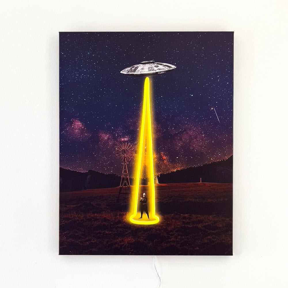 'UFO' Wall Artwork - LED Neon - Coming Soon! - Locomocean Ltd