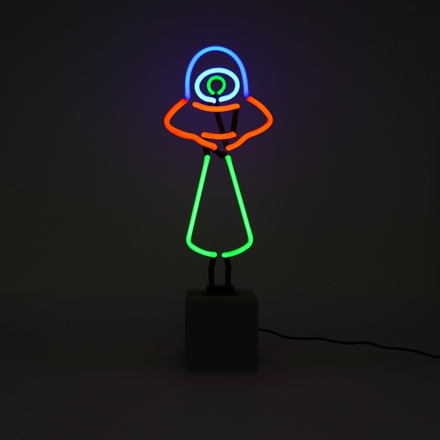 Neon 'UFO' Sign - Coming Soon - Locomocean Ltd